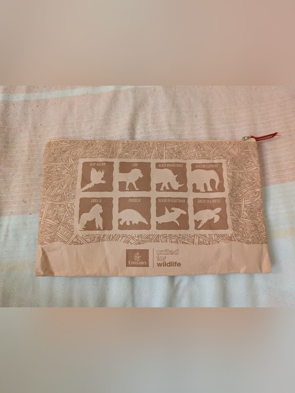 Pink Patterned Pouch - Picture 2 of 3